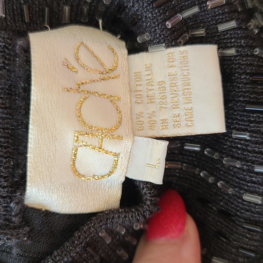 Cache Beaded Top. Size L - image 7